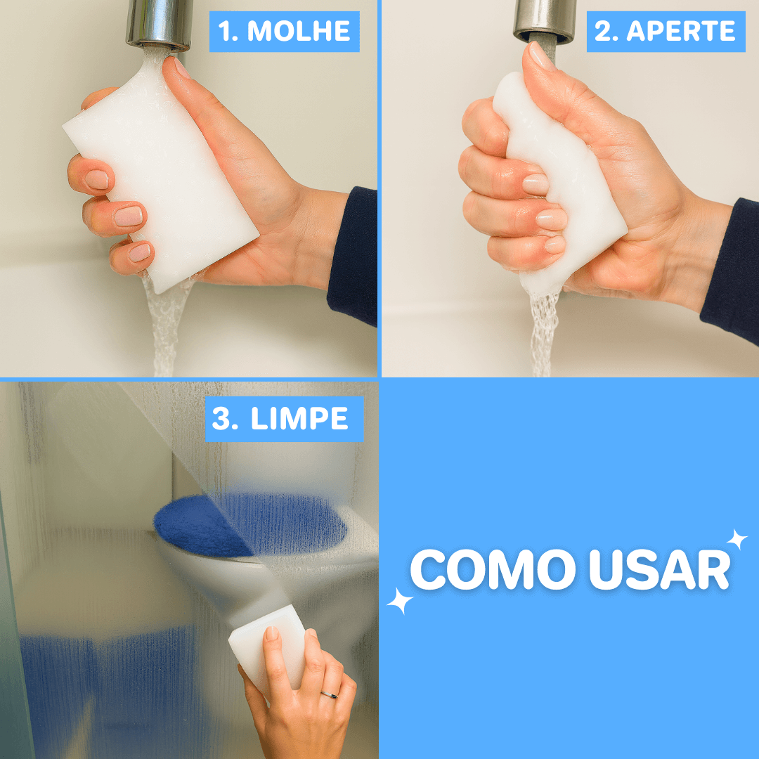 Esponja Mágica Extra Mecx