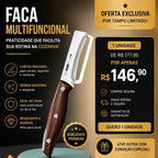 Faca descascadora Multifuncional Premium – Precisão, Praticidade e Cuidado no Seu Dia a Dia
